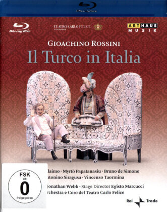 Orchestra of Teatro Carlo Felice, Jonathan Webb & Simone Alaimo - Rossini - Il Turco in Italia (Arthaus Musik)
