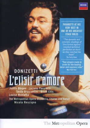 Metropolitan Opera Orchestra, Nicola Rescigno & Luciano Pavarotti - Donizetti - L'elisir d'amore (Decca)