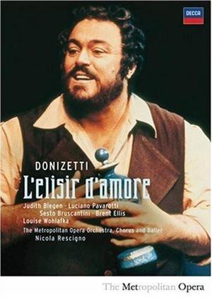 Metropolitan Opera Orchestra, Nicola Rescigno & Luciano Pavarotti - Donizetti - L'elisir d'amore (Decca)