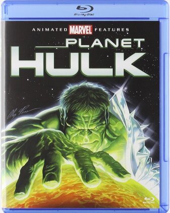 Planet Hulk (2010) (Animated Marvel Features, Blu-ray + DVD)