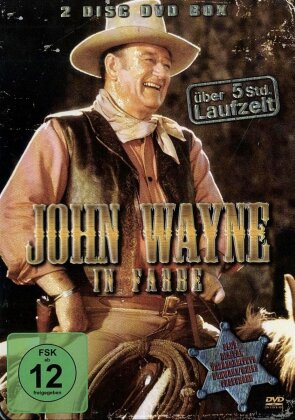 John Wayne in Farbe - Teil 1 & 2 (Steelbook, 3 DVDs)