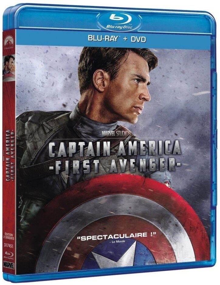 Captain America - First Avenger (2011) (Blu-ray + DVD)