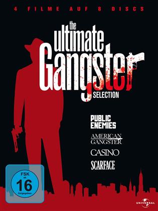 The Ultimate Gangster Selection - Public Enemies / American Gangster / Casino / Scarface (8 DVDs)