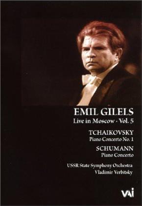 Emil Gilels - Schumann / Tchaikovsky - Live in Moscow Vol. 5 (VAI Music)