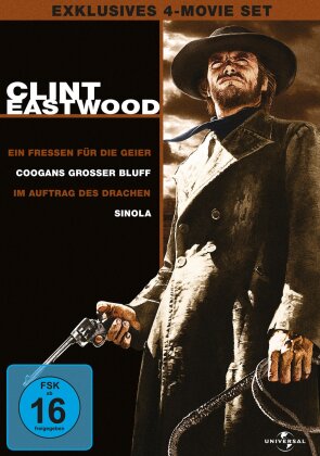 Clint Eastwood - Exklusives 4-Movie Set (Neuauflage, 4 DVDs)