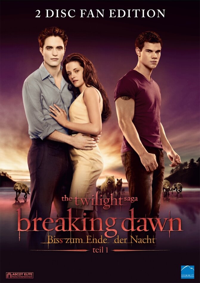 Twilight 4 - Breaking Dawn (2011) - Part 1 - Biss zum Ende der Nacht - Teil 1 (2011) (Fan Edition, 2 DVD)
