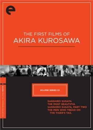 The First Films of Akira Kurosawa - Eclipse Series 23 (Criterion Collection, 4 DVD)