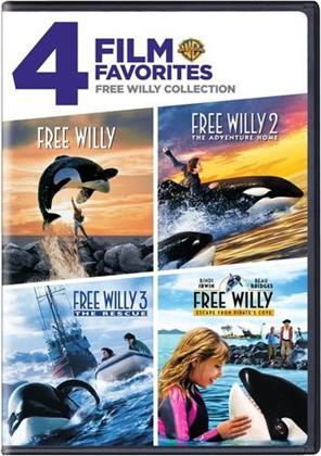 Free Willy Collection - 4 Film Favorites (2 DVDs)