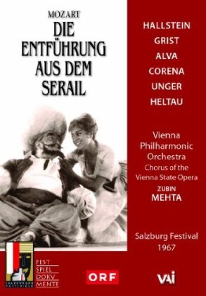Wiener Philharmoniker, Zubin Mehta & Ingeborg Hallstein - Mozart - Die Entführung aus dem Serail (VAI Music, Salzburger Festspiele)