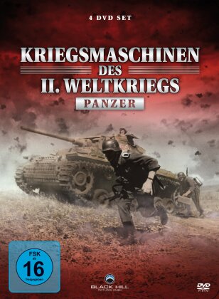 Kriegsmaschinen des 2. Weltkriegs - Panzer (Neuauflage, 4 DVDs)