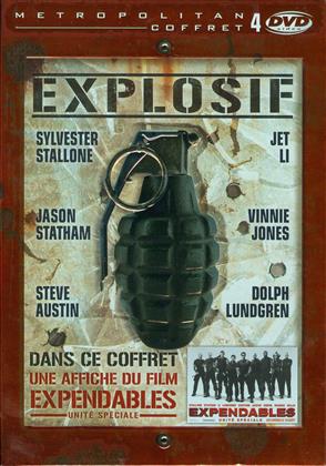 Explosif : Les héros de Expendables (Box, 4 DVDs)