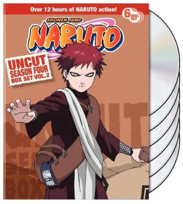 Naruto - Uncut Box Set Season 4, Vol. 2 (Uncut, 6 DVD)