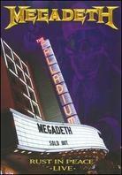 Megadeth - Rust in Peace - Live