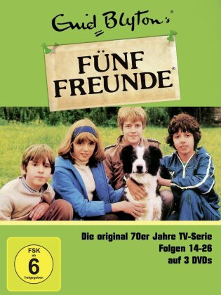 Fünf Freunde (Original aus den 70er Jahren) - Box 2 (Remastered, Uncut, 3 DVDs)
