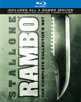 Rambo 1-4 - The complete Collector's Set (Gift Set, 4 Blu-rays)