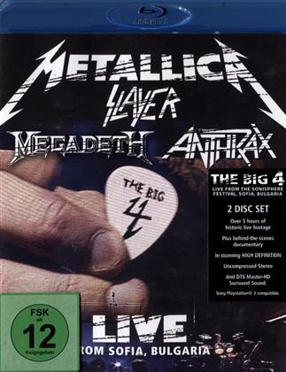 Metallica, Slayer, Megadeth & Anthrax - Live from Sofia Bulgaria 2010 - The Big 4 (2 Blu-rays)