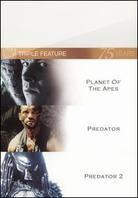 Planet of the Apes (2001) / Predator / Predator 2 (3 DVDs)