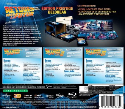 Retour vers le futur - Trilogie (25th Anniversary Edition limitée avec réplique DeLorean)