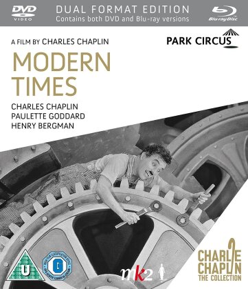 Charlie Chaplin - Modern times (1936) (n/b, DVD + Blu-ray)
