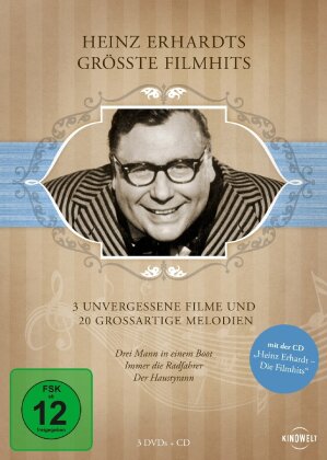 Heinz Erhardts grösste Filmhits - inkl. Musik-CD (3 DVD)