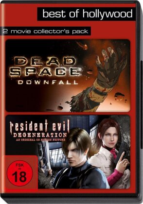Dead Space: Downfall / Resident Evil: Degeneration - Best of Hollywood 90 (2 Movie Collector's Pack)