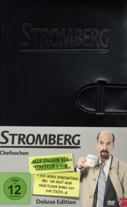 Stromberg - Staffeln 1-4 (Limited Deluxe Edition 9 DVDs inkl. Leder-Mappe)