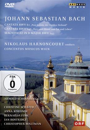 Concentus Musicus Wien, Nikolaus Harnoncourt, … - Bach - Magnificat and Cantatas (Arthaus Musik)