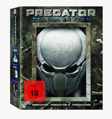 Predator Collection (Uncut, 3 Blu-ray)