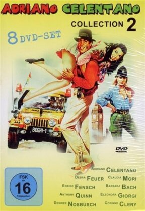 Adriano Celentano Collection 2 (Limited Edition, 8 DVDs)