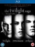 Twilight Saga Triple (Limited Edition, Steelbook, 3 Blu-rays)