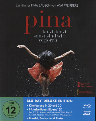 Pina - Tanzt, tanzt, sonst sind wir verloren (2011) (Édition Deluxe, 3 Blu-ray 3D (+2D))