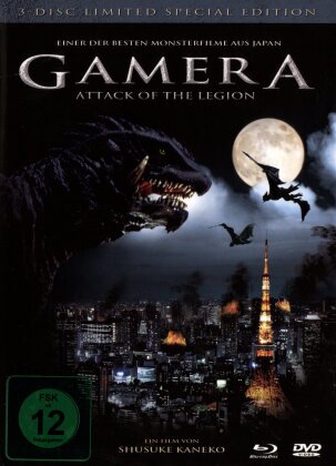 Gamera - Attack of the Legion (Limited Edition, Blu-ray + 2 DVDs)