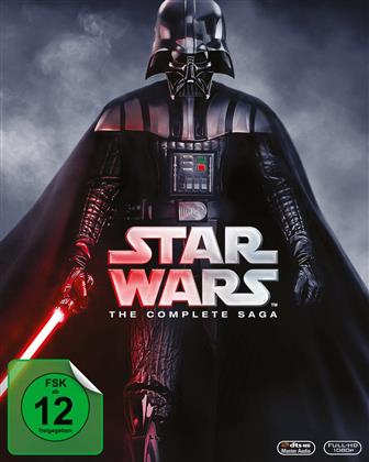 Star Wars - The Complete Saga - Episode 1-6 (9 Blu-rays)