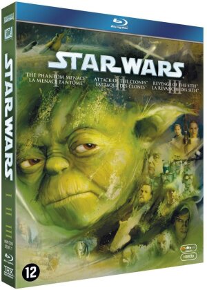 Star Wars Trilogie - La Prélogie - Episode 1-3 (3 Blu-rays)