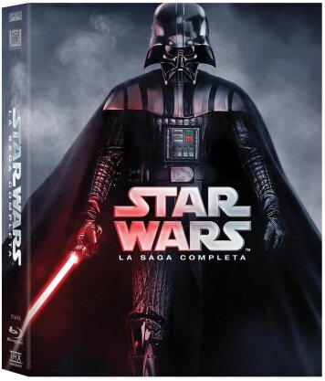 Star Wars - La Saga Completa - Episodi 1-6 (9 Blu-rays)