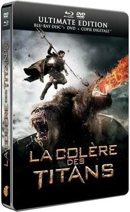 La Colère des Titans (2012) (Steelbook, Blu-ray + DVD)