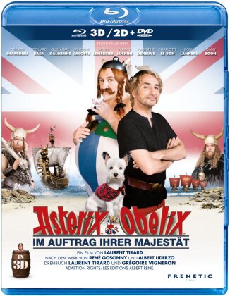 Asterix & Obelix - Im Auftrag ihrer Majestät (2012) (Blu-ray 3D (+2D) + DVD)