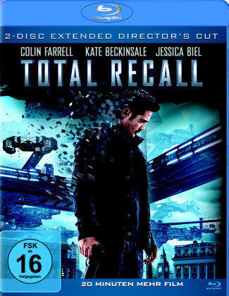 Total Recall (2012) (Director's Cut, Cinema Version, 2 Blu-rays)