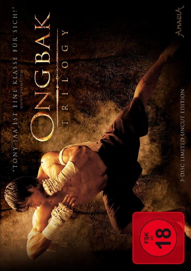 Ong Bak Trilogy (Limited Edition, Steelbook, Uncut, 3 DVDs)