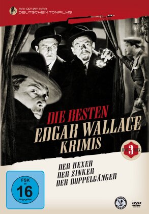Die besten Edgar Wallace Krimis (Schätze des deutschen Tonfilms, b/w, 3 DVDs)