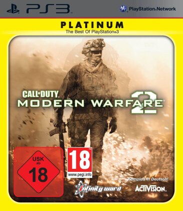 CoD 6 Modern Warfare 2 PS-3 PLATINUM