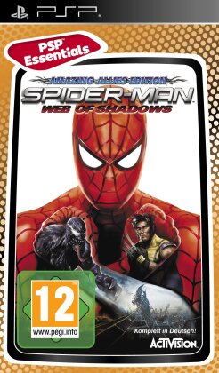 Spiderman Web of Shadows PSP Essential