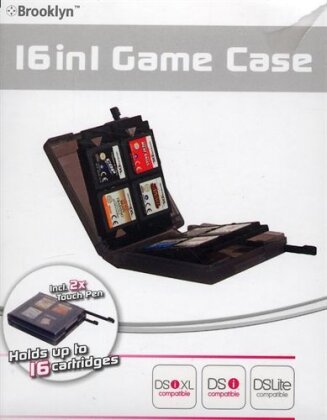 16in1 Game Case incl. 2 Touch Pens for DS Lite/DSi/ DSi XL]