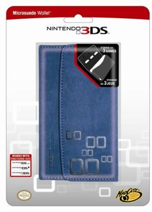 Microsuede Wallet - blue for 3DS/DSi/DS Lite [Official Licensed Product]