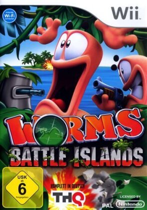 Worms Battle Island Wii AK