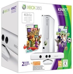 Kinect Sports Family Bundle - Console 4GB & Kinect Sensor - White