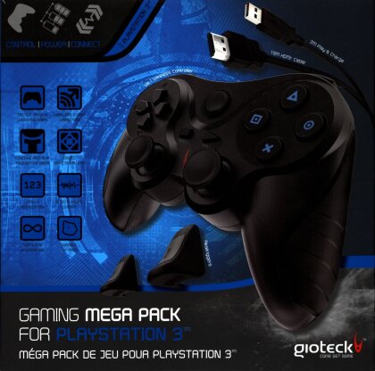 PS3 Pack Mega Gaming Gioteck