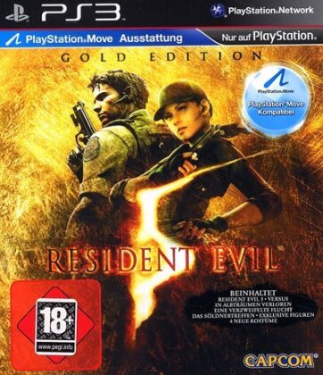 Resident Evil 5 PS-3 GOLD AK (Gold Édition)