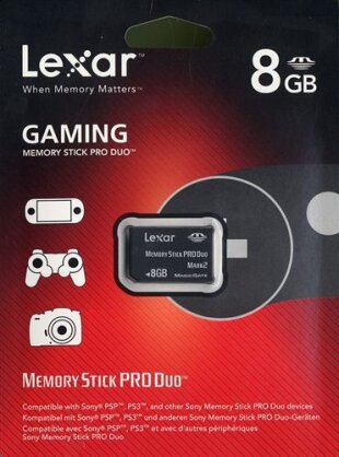 Lexar 8.0 GB MemoryStick PRO Duo Gaming Edition