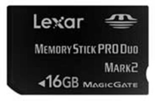 Lexar 16.0 GB MemoryStick PRO Duo Gaming Edition